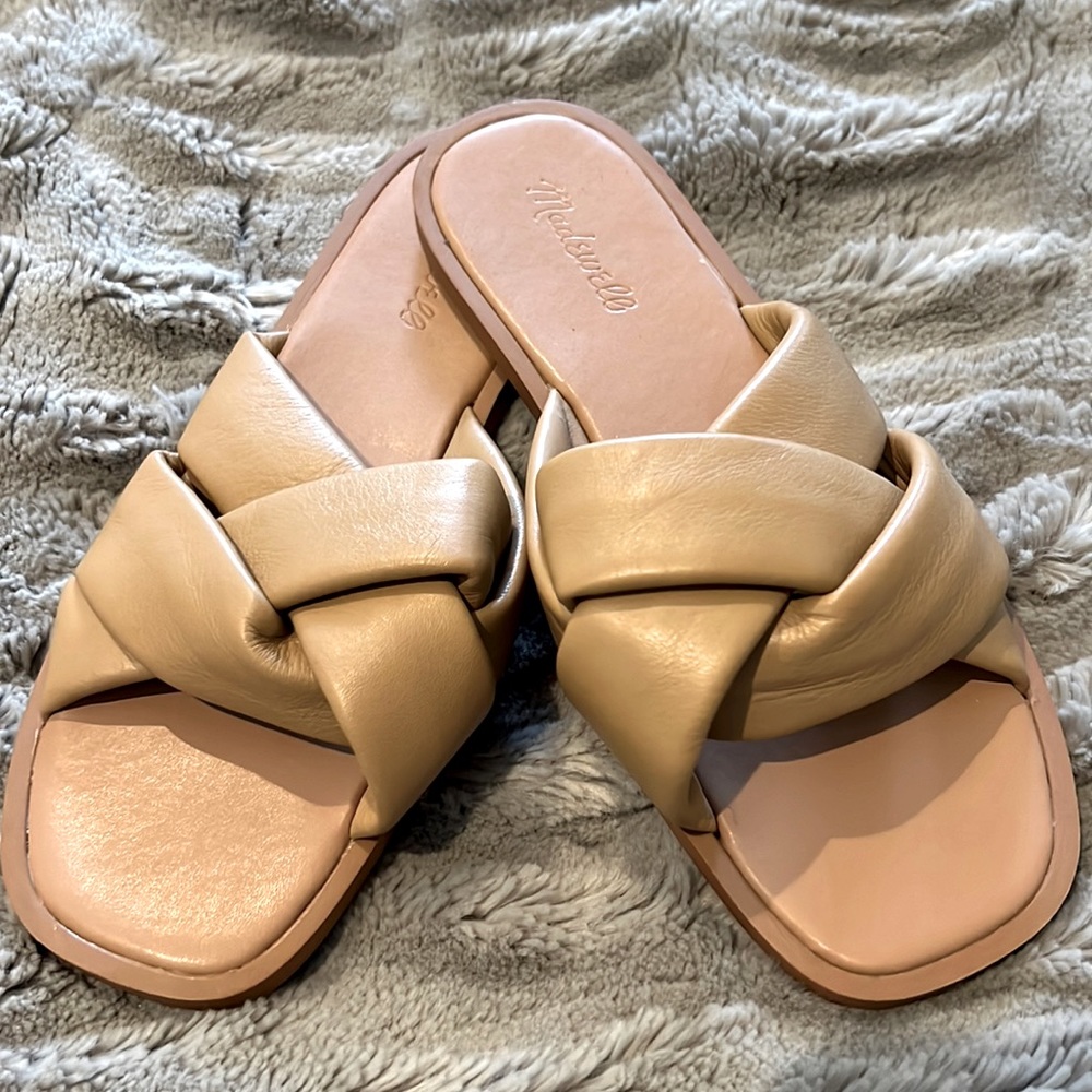 Madewell jayna braided sandals tan - sz 8.5
